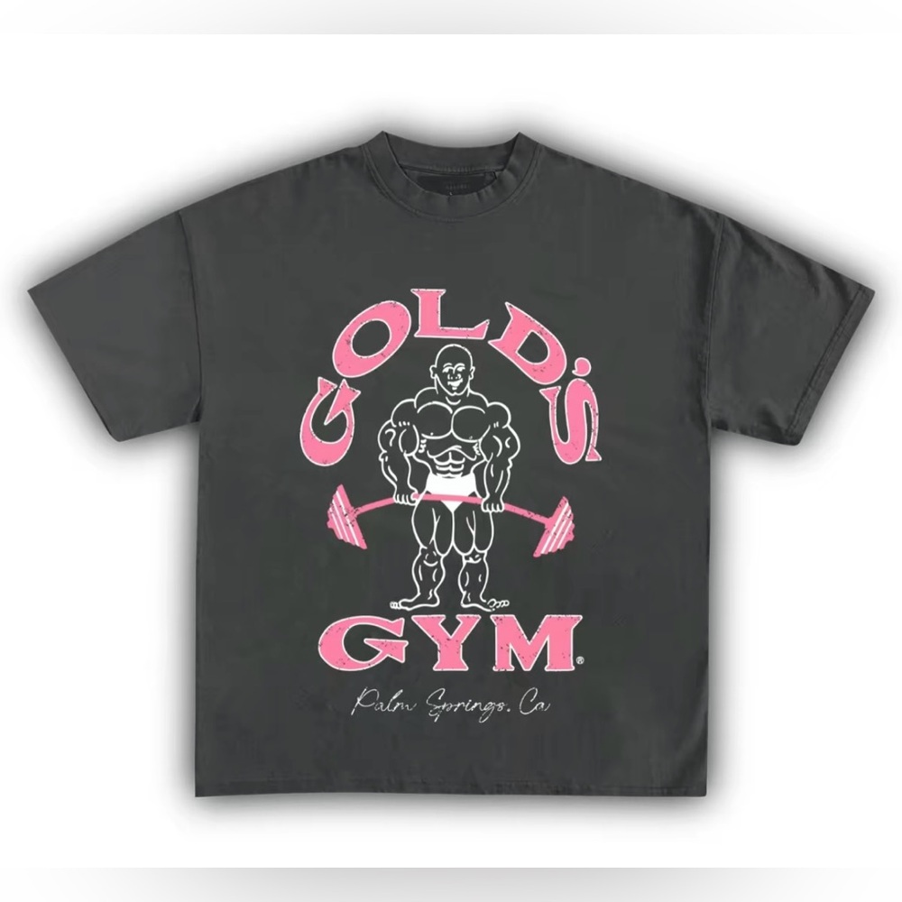 Palm Springs Pink Logo Short Sleeve Tee - Women's